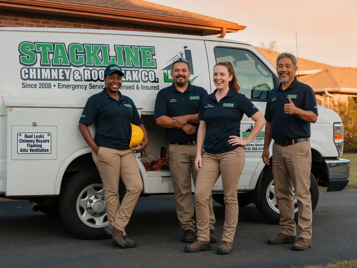 Chimney flashing repair company in Caro, MI